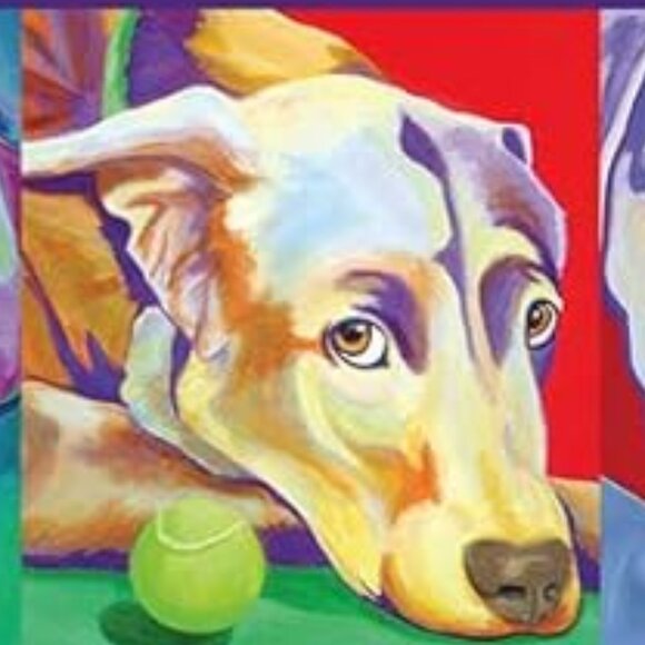 New sealed Ravensburger 500 pcs Large Format Puzzle-Hello Doggie - Picture 10 of 15